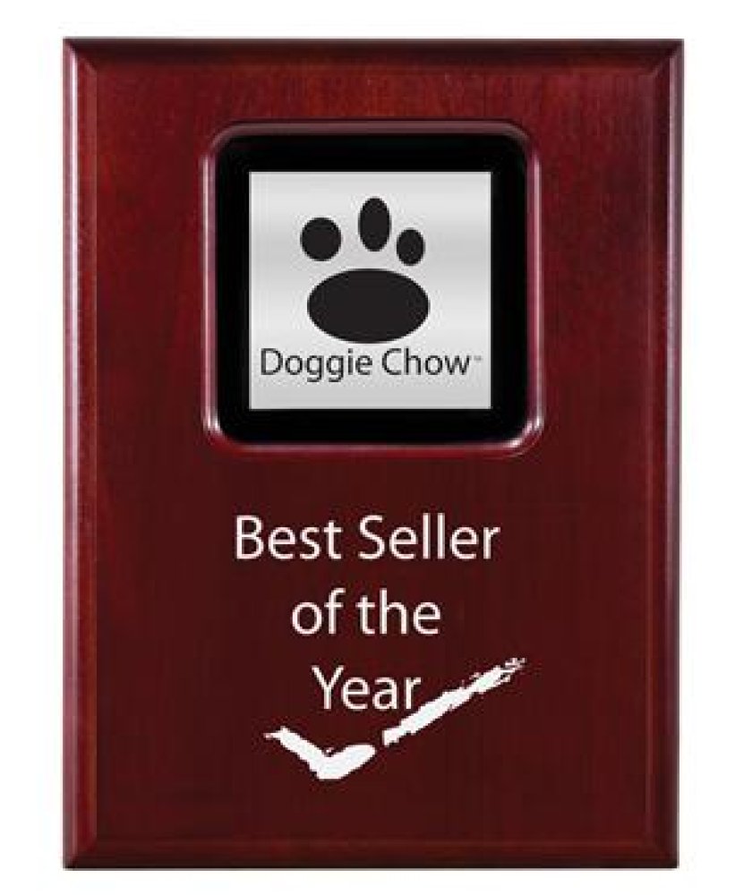 Screened Sonata Collection Square Style Inset Plaques — 8 x 10 x 3/4