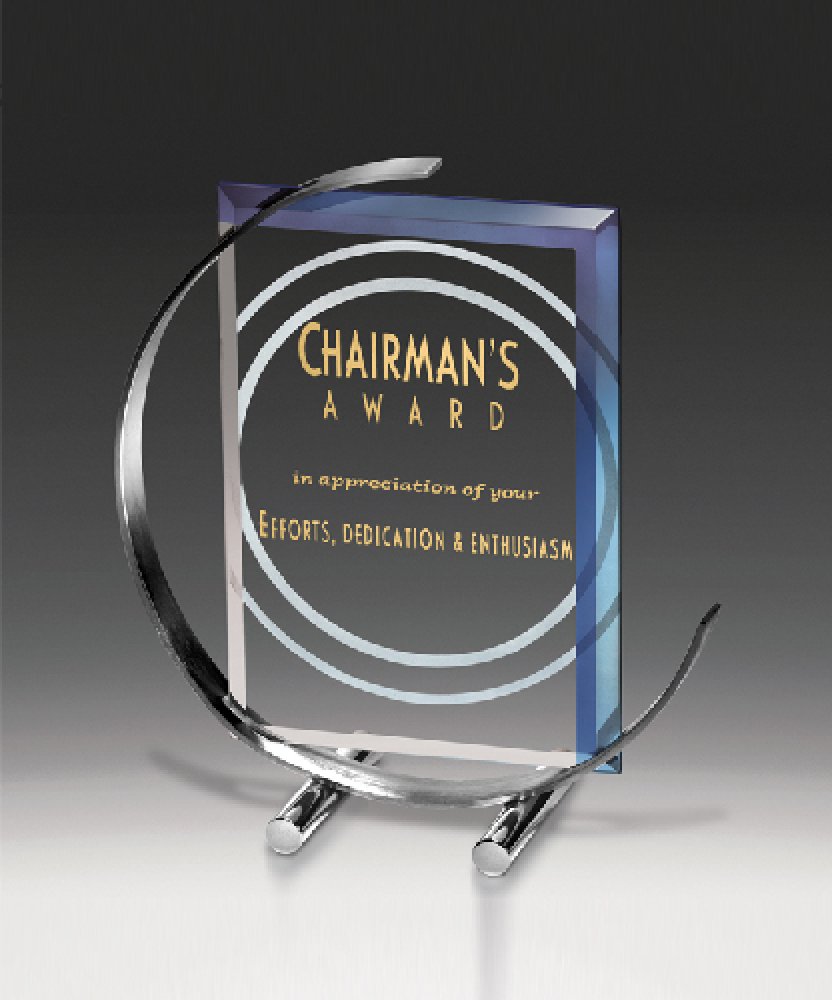 C-Note with Blue Accents — 9.75 x 10.50 x 3.25