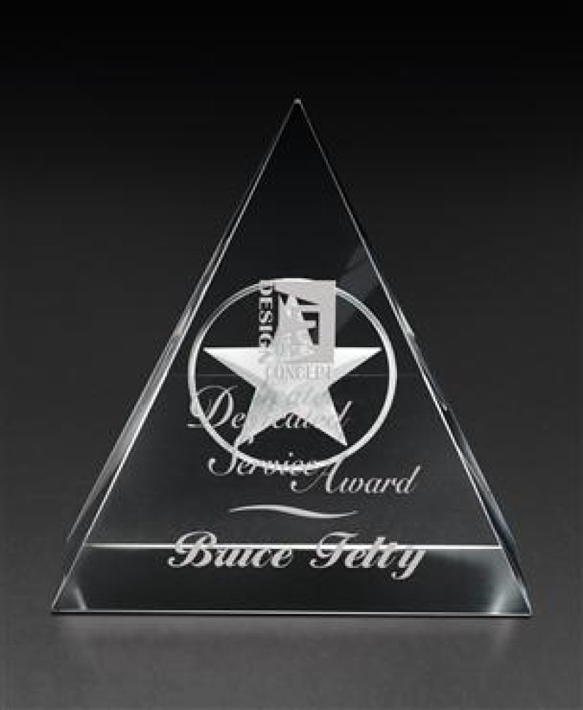 Pyramid Star — 3.75 x 3.50 x 2.00