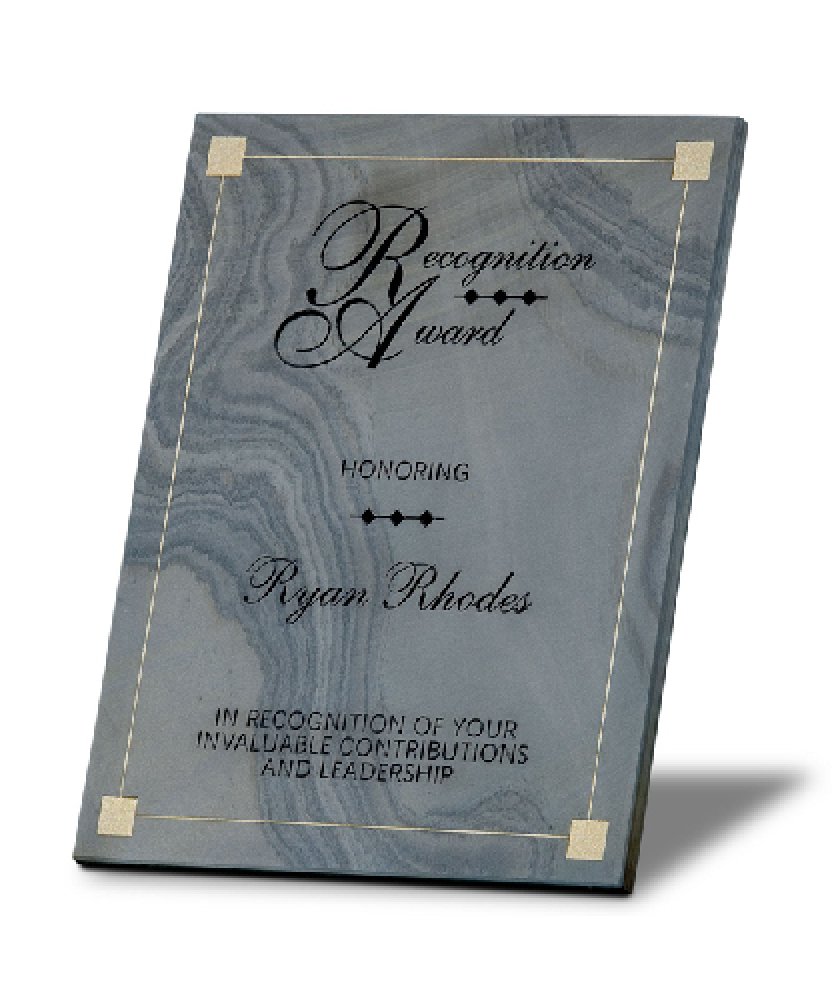 Multi-Color Slate Plaque — 6 x 8