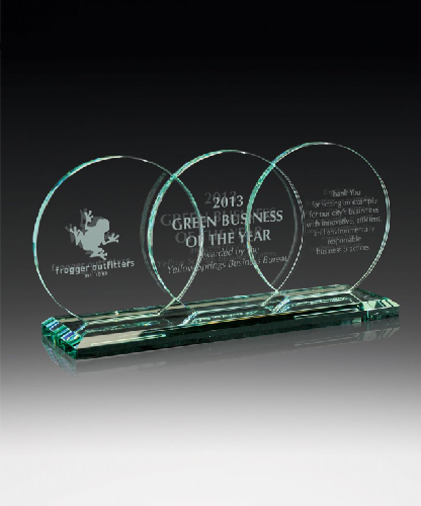 Jade Trio — 7.75 x 3.63 x 2.25