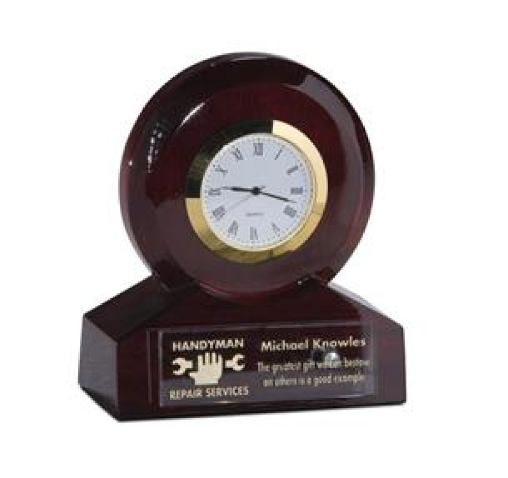 Gower Clock II — 4.00 x 4.00 x 2.00