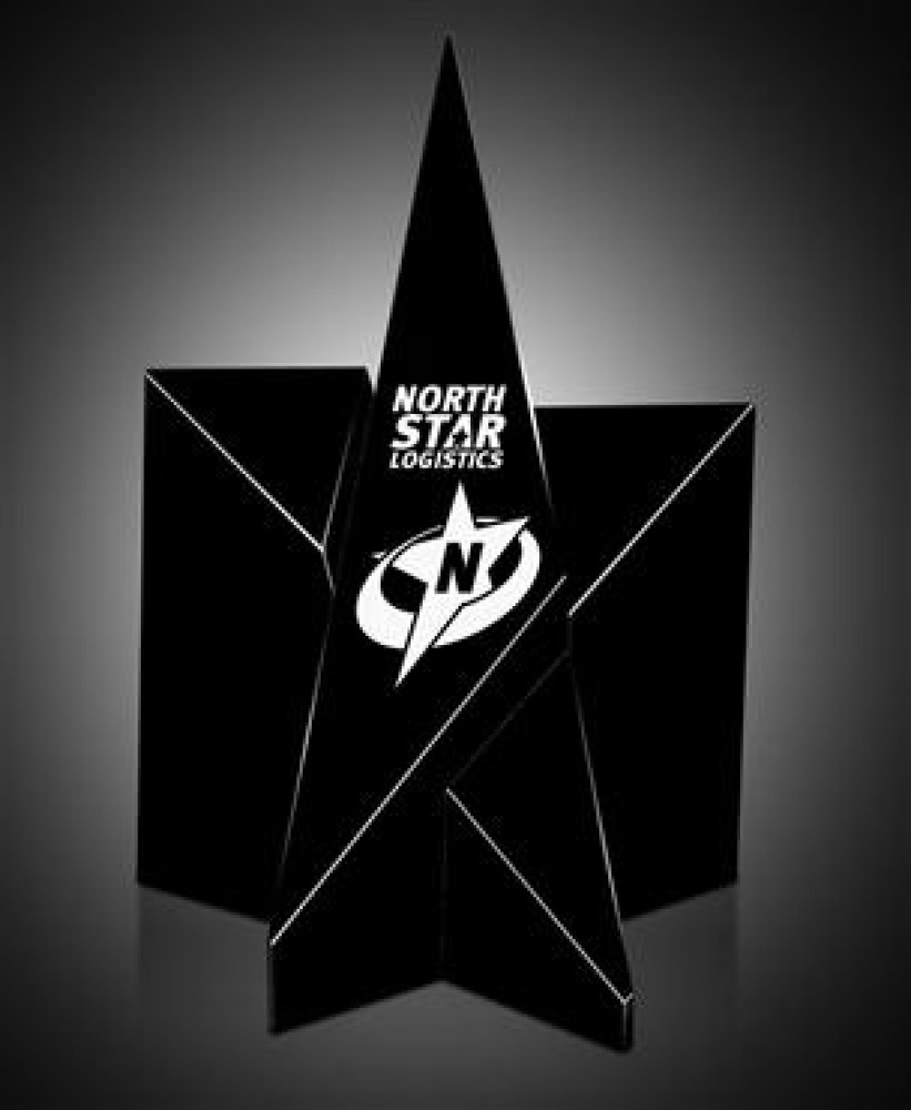 Obsidian Star — 7.13 x 2.50 x 8.00