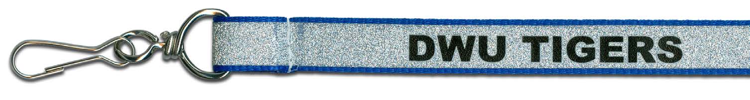 Printed Glitter Lanyards