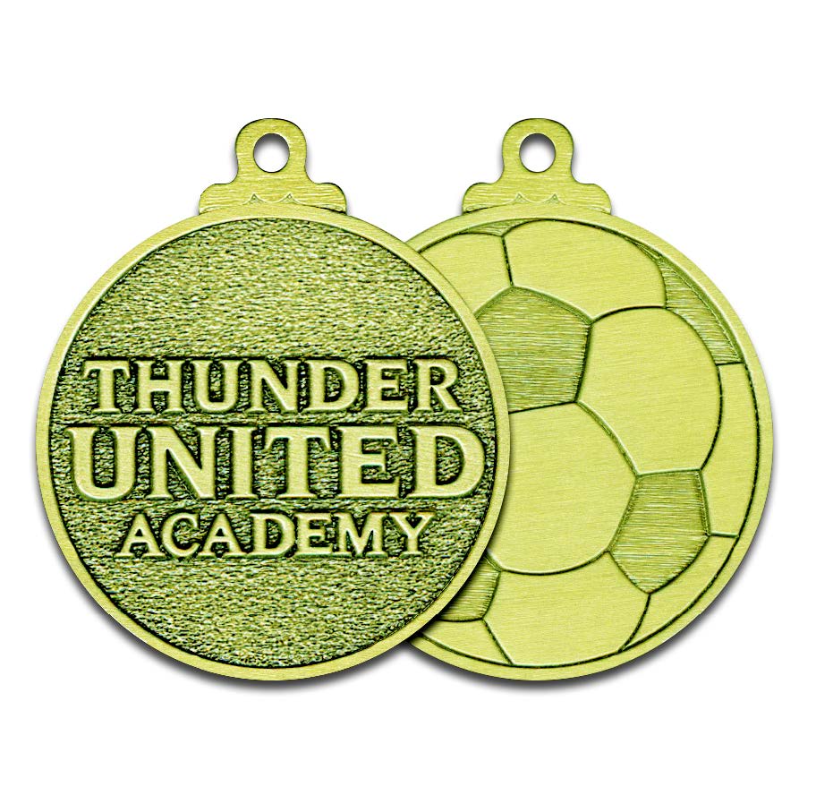 Spin Cast Medals Double-Faced