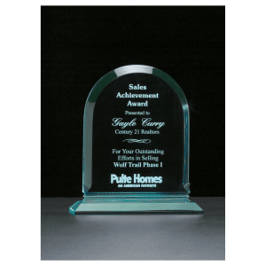 Arch Series Jade Acrylic Award