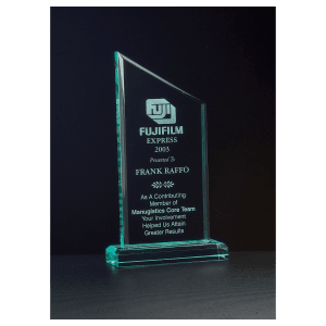 Zenith Series Jade Acrylic Award