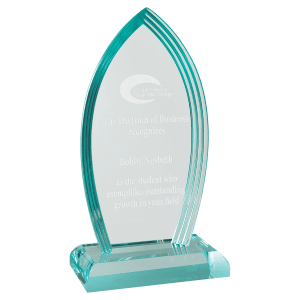 Flame Series Jade Acrylic Award