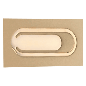 Gold Plated Bookmark