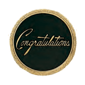 Congratulations CAM Medallion