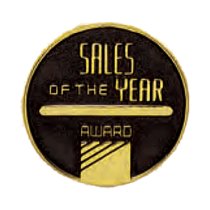 Sales of the Year Award CAM Medallion