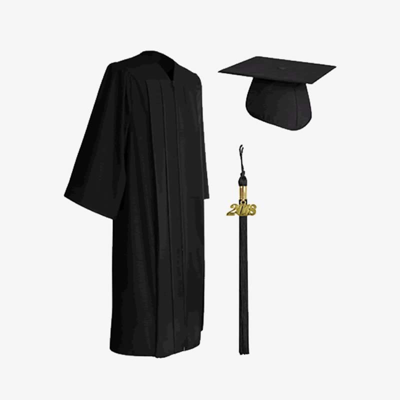 Graduation Cap, Gown, Tassel