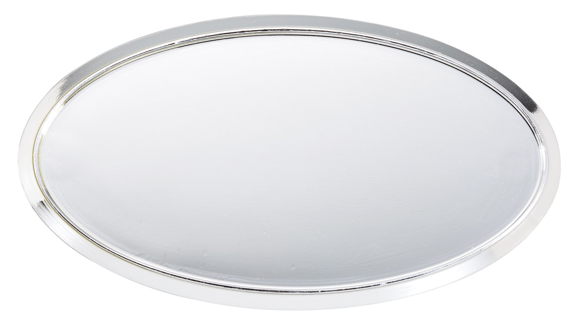 BADGE FRAMESLV OVAL 100 STD PACK 1000 MASTER