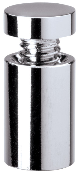 STANDOFF CHROME 13X19X8M 4PC PK,100 STD, 400 MAST