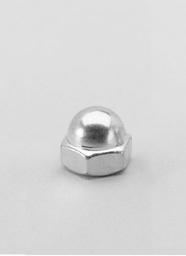 PLATED NUT CAPS 1/4" X 2 1000 STD PACK