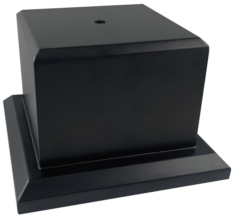 BLK CUP BASE 12" SQ 1 STD PACK