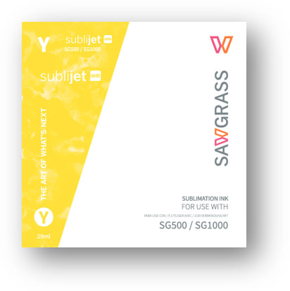 SG500/SG1000-Y(31ml) INK (SUB), 1 STD PACK