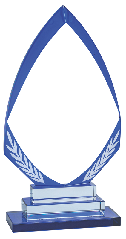 CRYSTAL S ARROW BLUE 8½" 6 STD PACK
