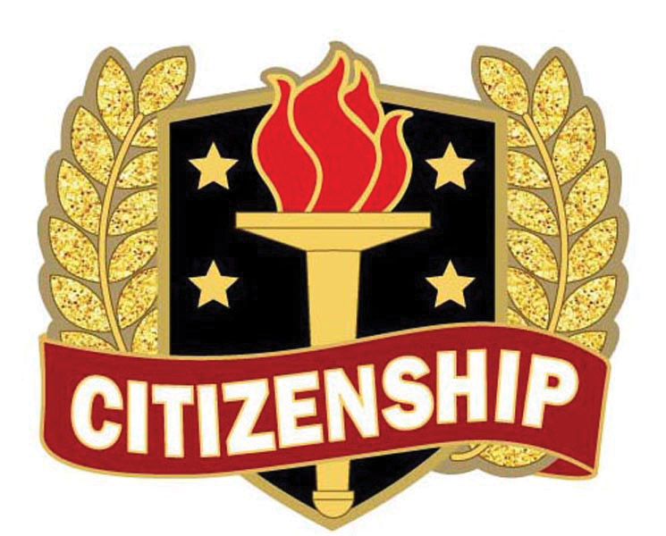 CITIZENSHIP PIN 25 STD PACK 1,000 MASTE