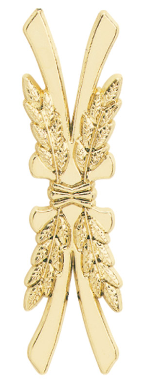 GLD PL CRESCENT DBL 2.75 100 STD PACK