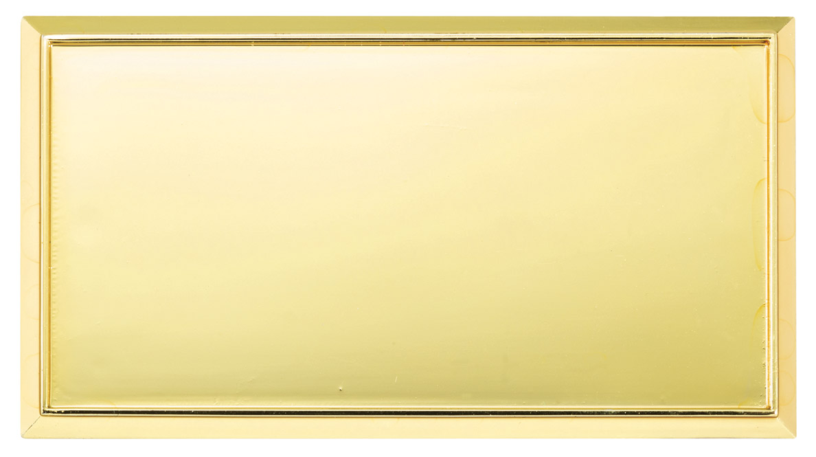 BADGE FRAME GOLD 100 STD PACK 1000 MASTER