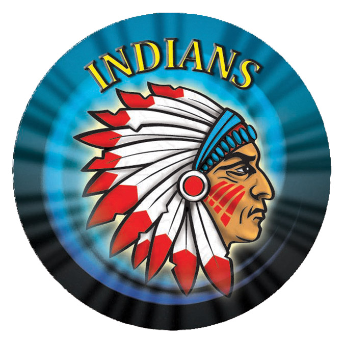 2" MASCOT MYLAR INDIAN 100 STD PACK