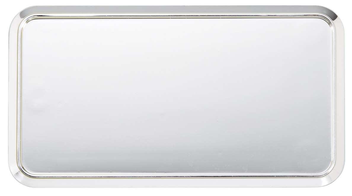BADGE FRAME SILVER 100 STD PACK 1000 MASTER