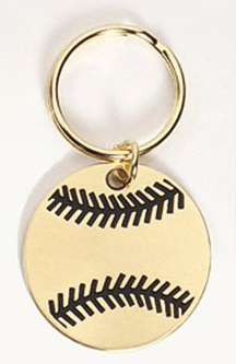 BASEBALL KEY TAG 100 STD PACK