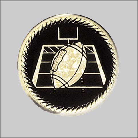 MEDALLION 2" FOOTBALL - 25 STD PACK