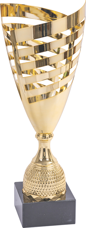 ASSEM MTL CUP GLD 20½" 4 STD PACK