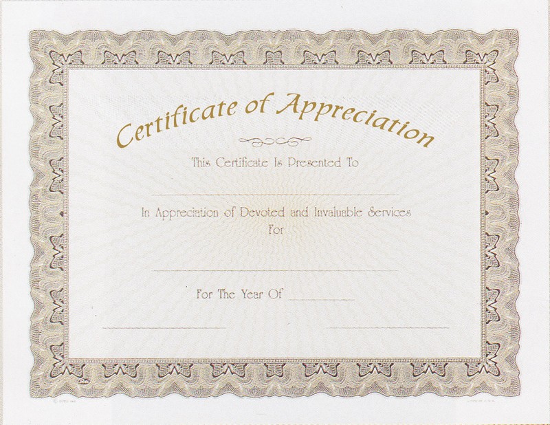 STOCK CERTIFICATE ACHI 100 STD PACK