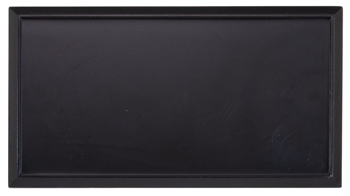 BADGE FRAME BLACK 100 STD PACK 1000 MASTER