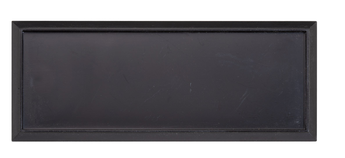 BADGE FRAME BLACK 100 STD PACK 1000 MASTER