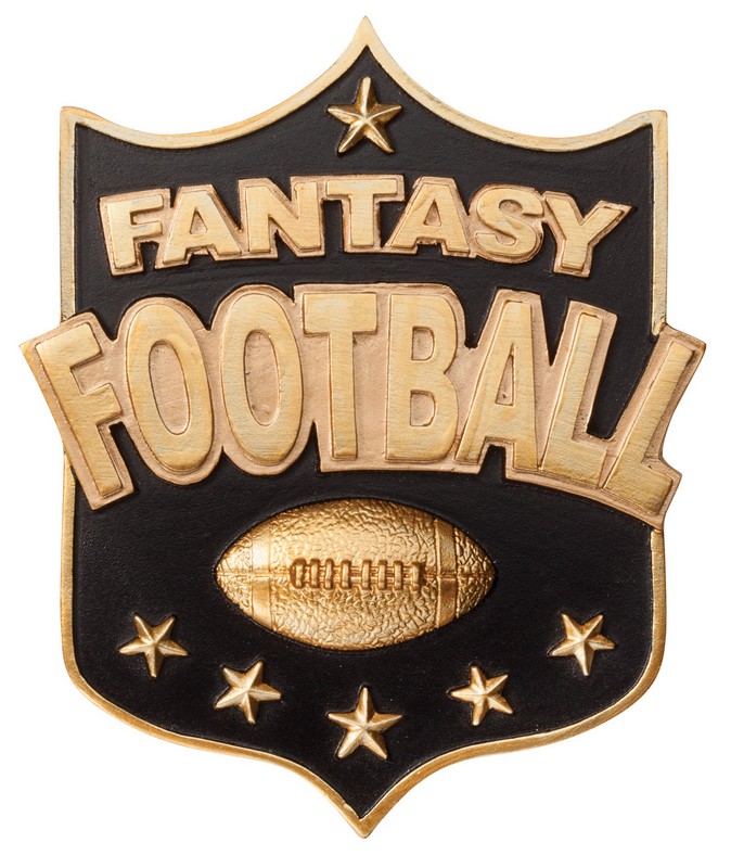 FANTASY FOOTBALL PLAQU 12 STD PACK