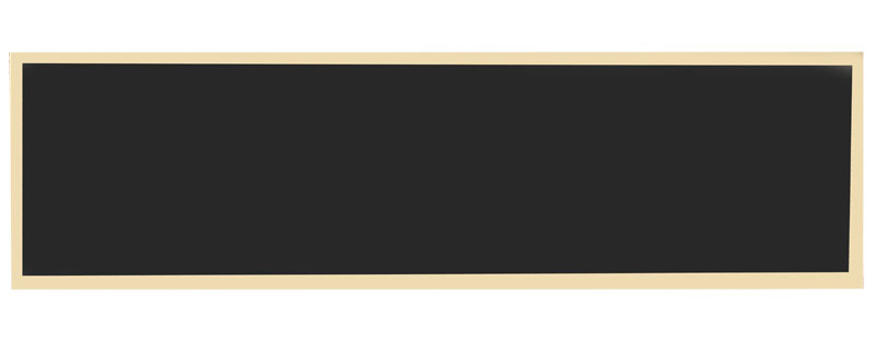 BLK/GD PLATE FOR RWS105 1 STD PACK