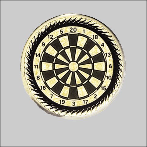 MEDALLION 2" DARTS - GOL 25 STD PACK