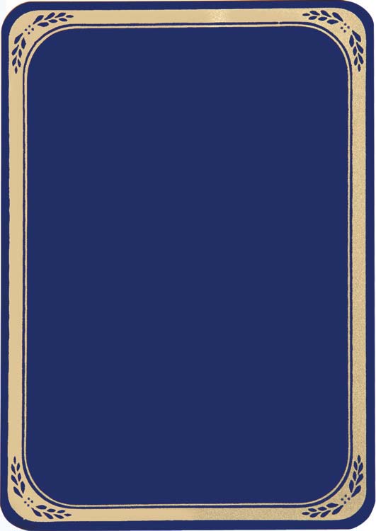 LAUREL PLATE GLOSS BLU 6 6 STD PACK