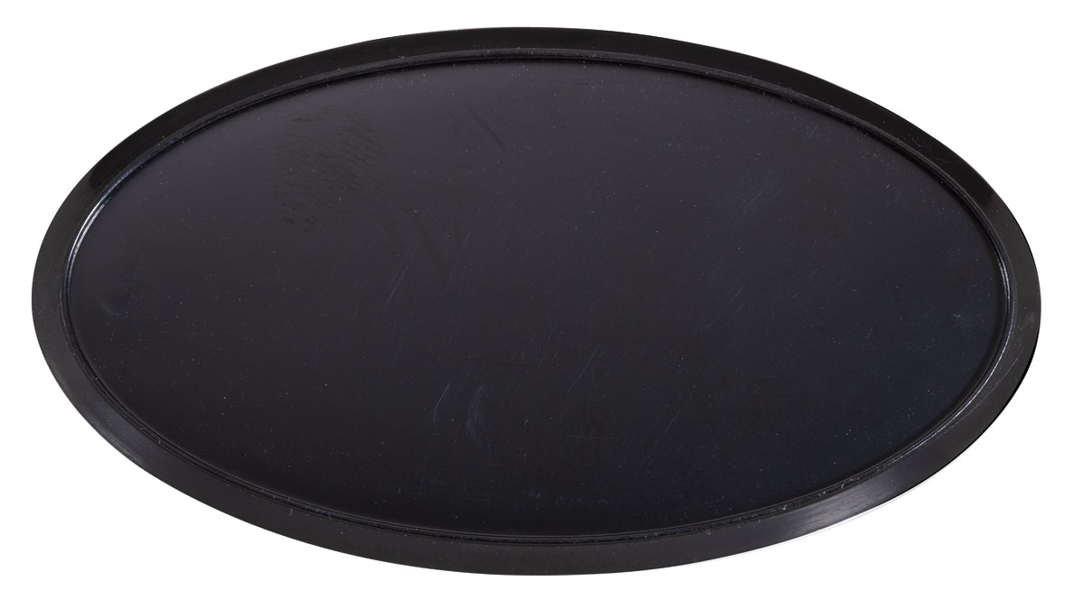 BADGE FRAME BLK OVAL 100 STD PACK 1000 MASTER