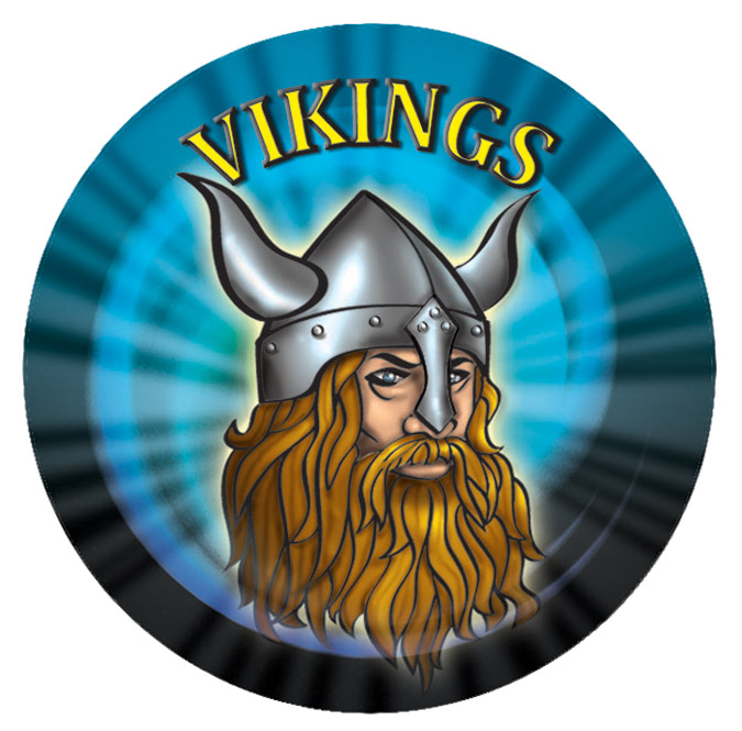 2" MASCOT MYLAR VIKING 100 STD PACK