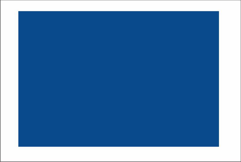 ADA BLUE 1/8" 1-PLY 24X24 10 STD PACK