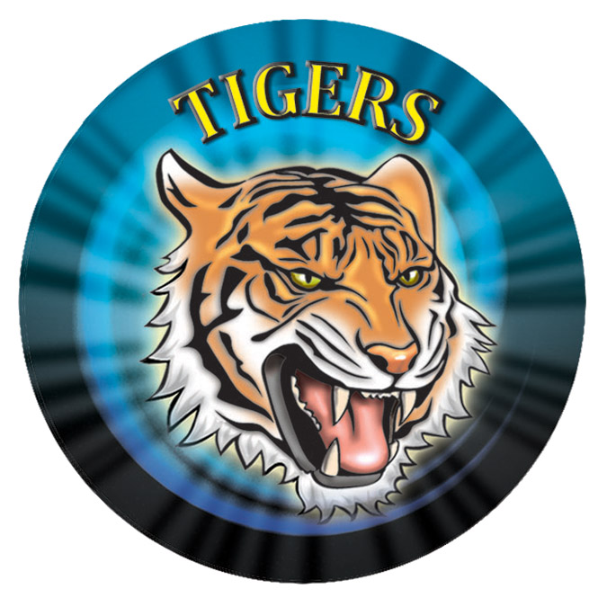 2" MASCOT MYLAR TIGERS 100 STD PACK
