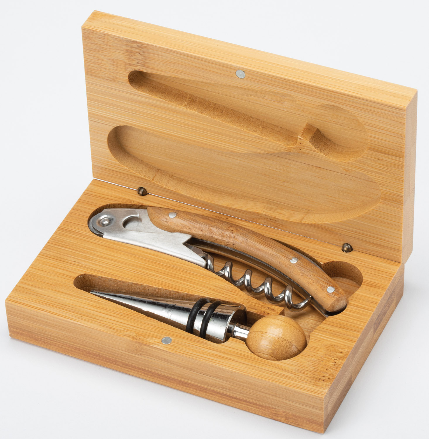 BAMBOO 2 PCS WINE TOOL S 6 STD PACK 48 MASTE