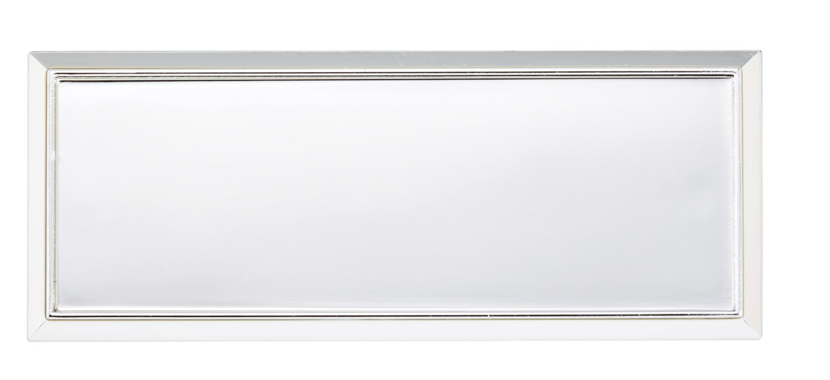 BADGE FRAME SILVER 100 STD PACK 1000 MASTER