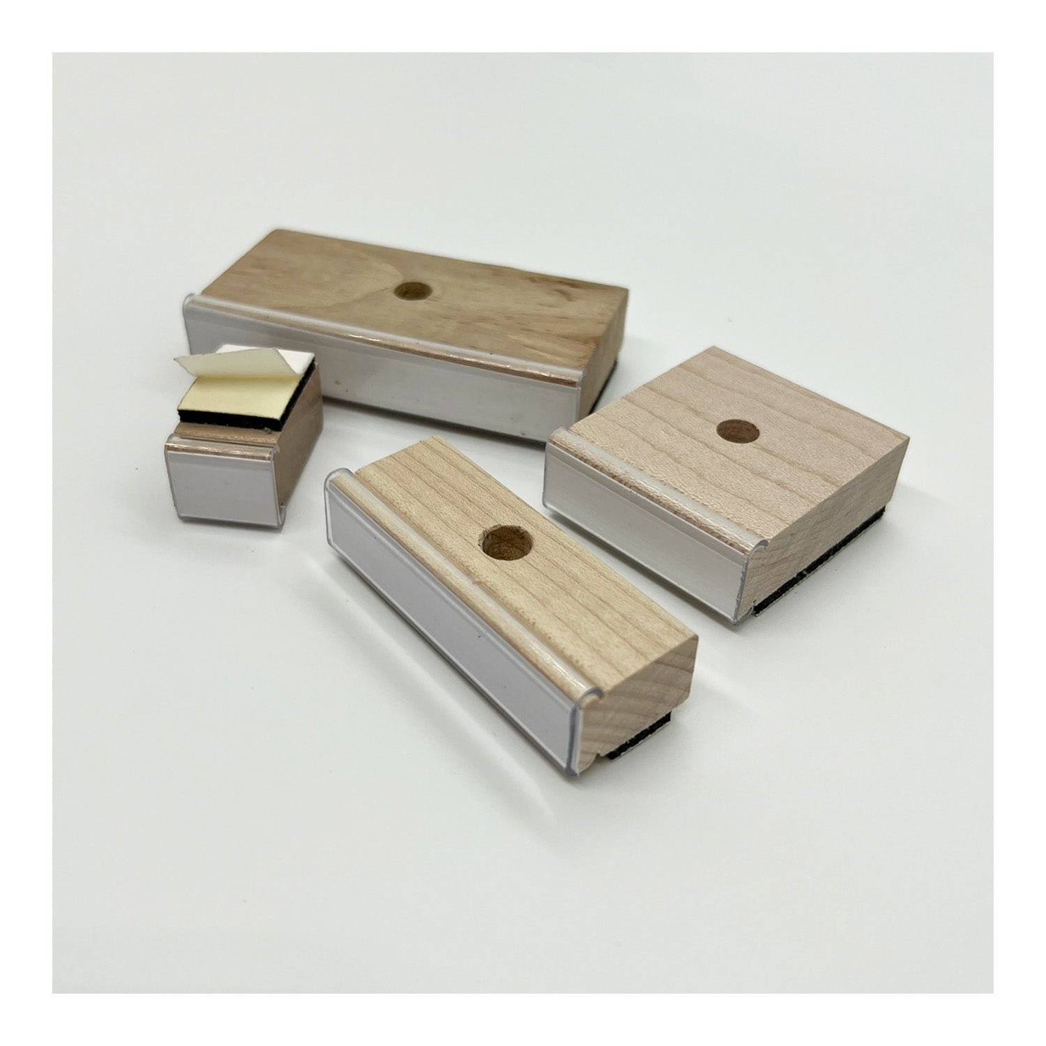 Coverdex Wood Mounts, Pre-Cut & Drilled, 1/4" | 3/8" | 1/2" Width