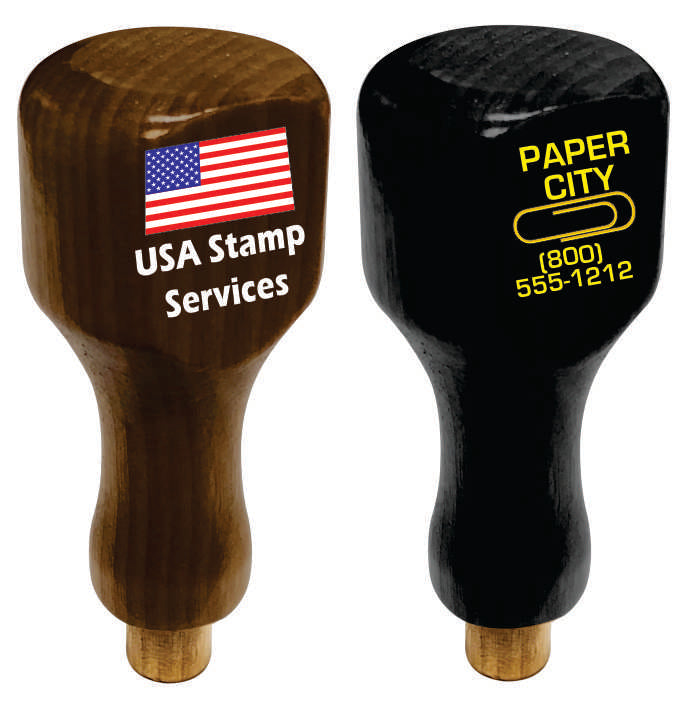 Wood or Plastic Handle Printing in Full Color