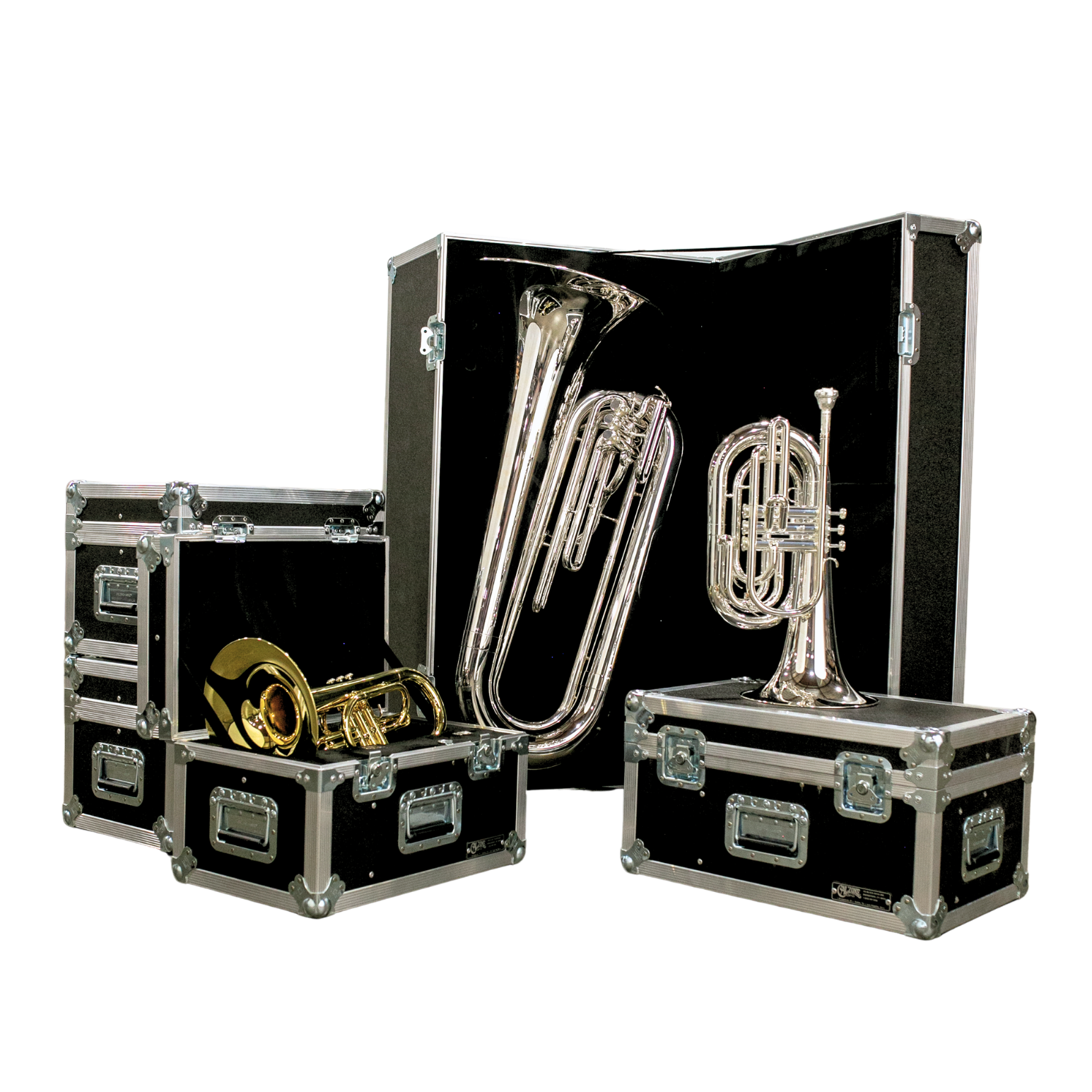 Custom ATA Flight Cases for Brass & Woodwind Instruments