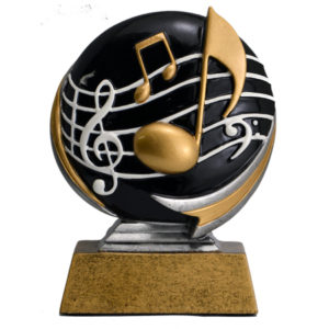 MXG516 – 5″ Colorful Resin – Music